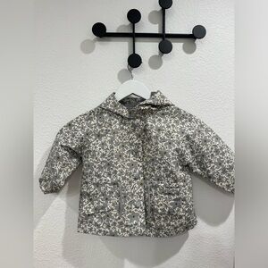 RYLEE + CRU Georgia Waterproof Jacket grey blue 2-3 yrs